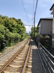 和田塚路地の踏切