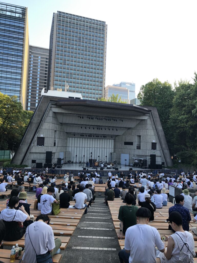 野音ステージ遠景