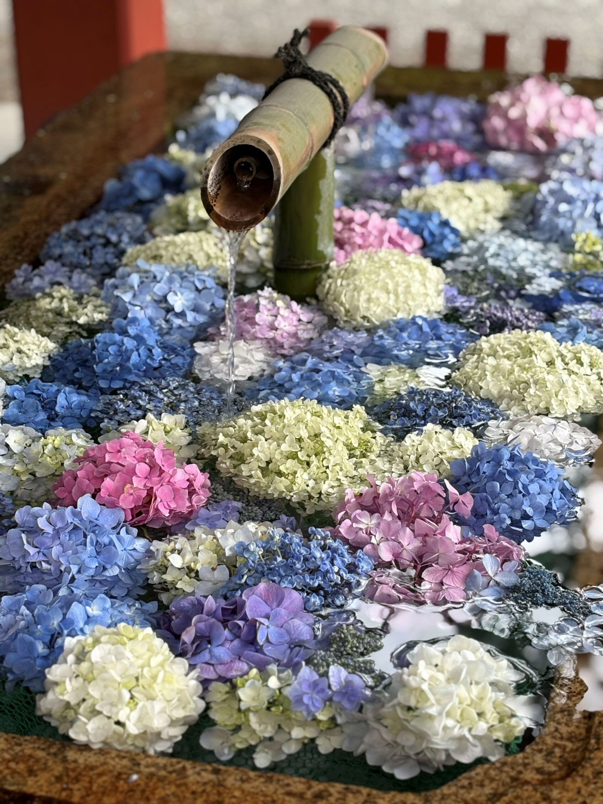 花手水